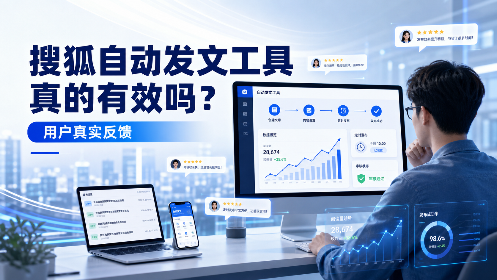 搜狐自动发文工具真的有效吗？内江用户的真实反馈